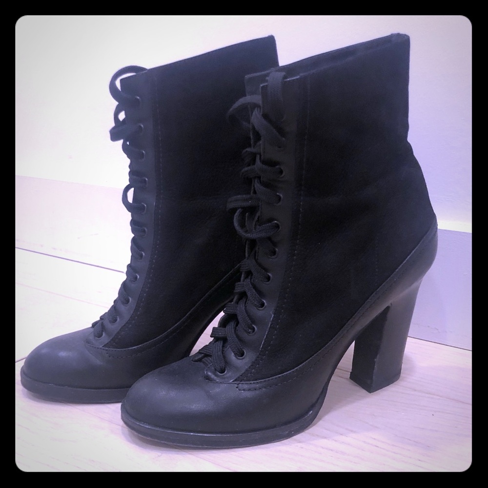 Rag and Bone Suede Leather Boots